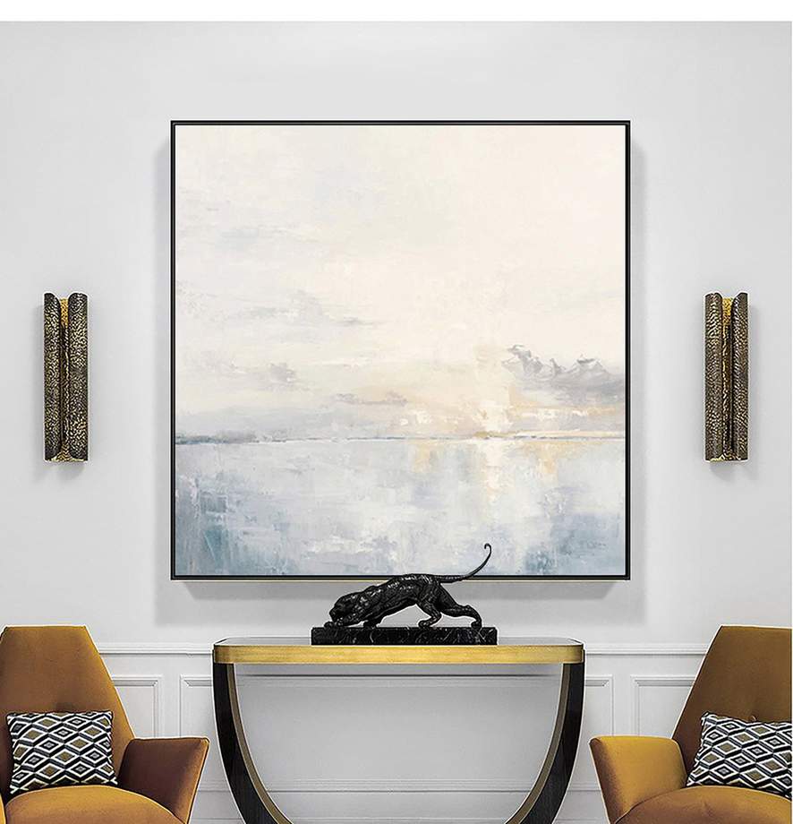 cloud ocean evening painting design 6